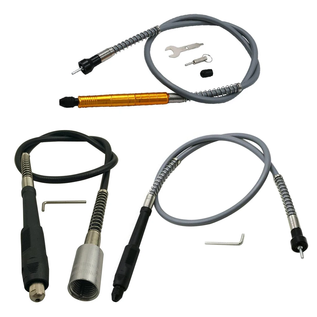 Multi-Purpose Flexible Shaft for Engraver Grinder Detail Metal Engraving Wood Carving Attachment Machine Tools