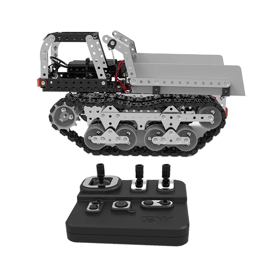 Remote Control Track Tipper Assembly RC Truck - 934 Pieces DIY RC Crane - for Kids Adults Birthday Christmas Gift