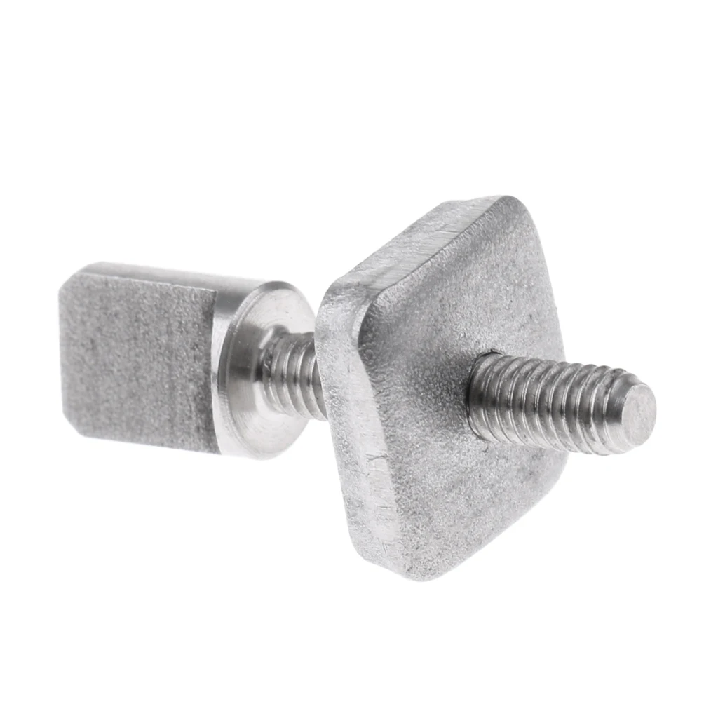 Surf  Fin Screw Thread Bolt & Plate - Universal Fit - Quick And , Removal Or Replacement of The Fin