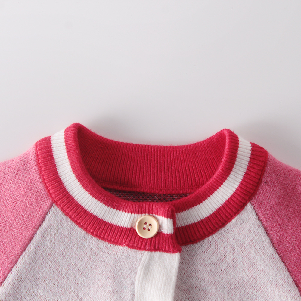 Outono de Malha Camisola do Bebê Roupas do Bebê Primavera Cardigan Crianças Roupas Meninos Meninas Suéteres Usar Menino Inverno 6-24 Meses 9 Cardigã de malha para crianças, roupas para