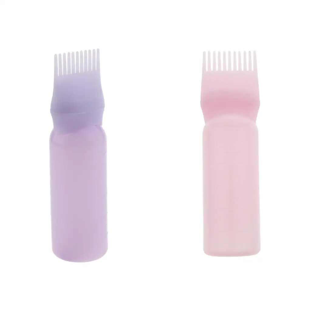 Hair Dye Applicator Bottle Comb 120ML Hair Color Applicator, Salon Hair Coloring Brush Hair Care & Styling Accessories