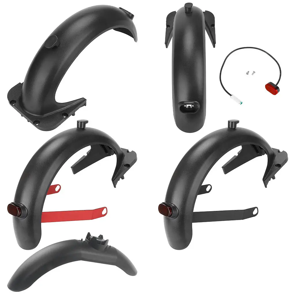 ABS Plastic Electric Scooter Mudguard Mud Splash Bracket Kit Set Accessory Compatible for Ninebot max g30 Scooter