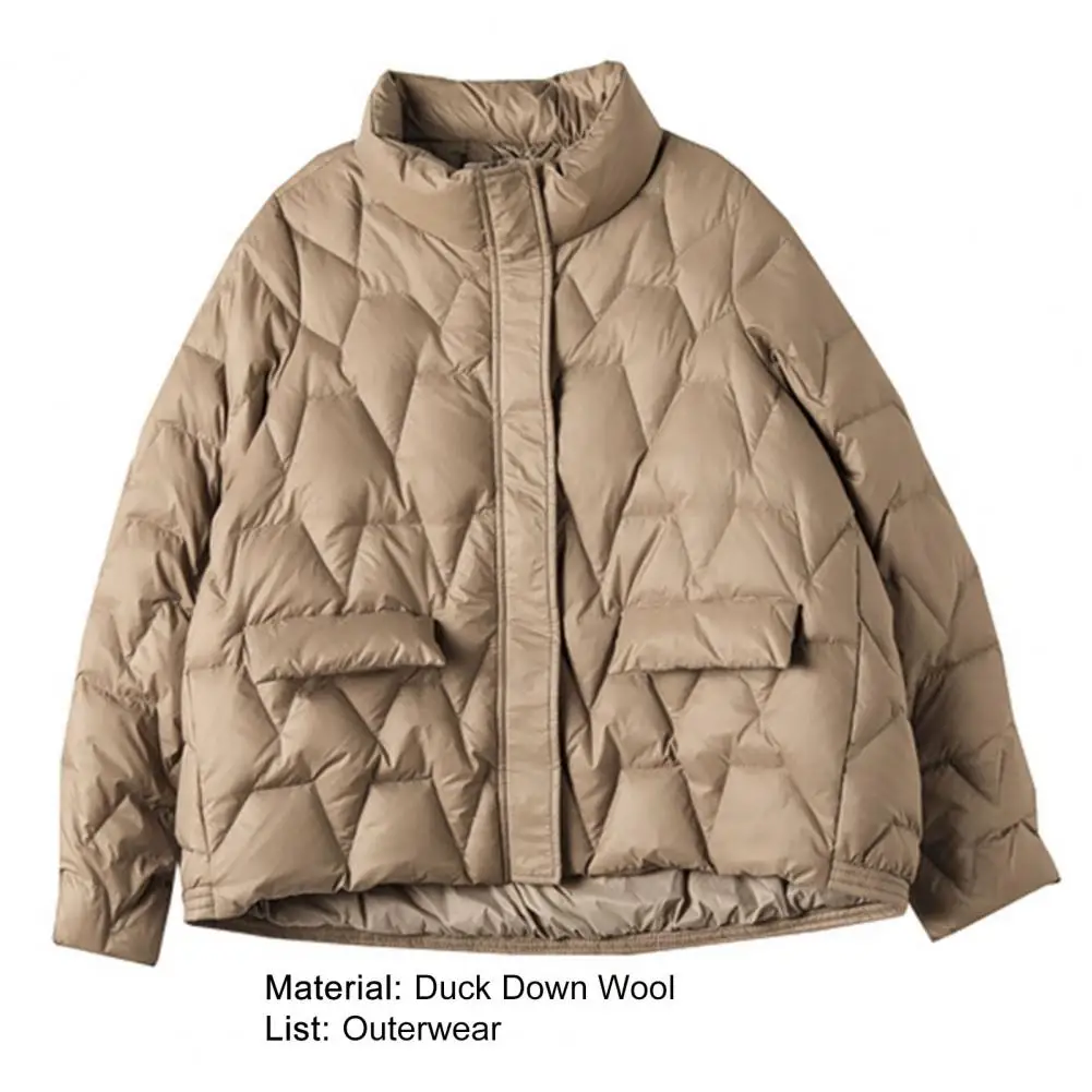 confortável packable acolchoado casaco puffer jaqueta puffer casaco