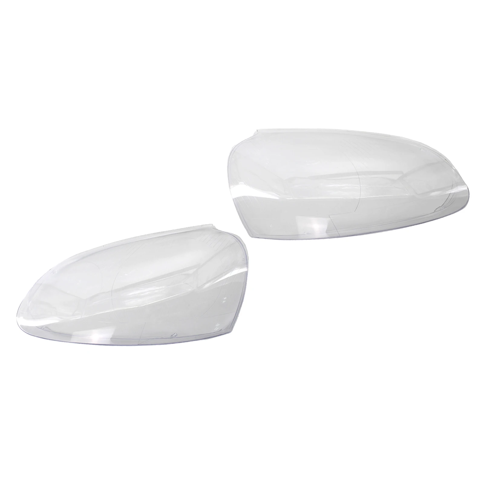 1 Pair Clear Headlight Lens Cover Shell for VW MK5 GTI Rabbit 2006-2009