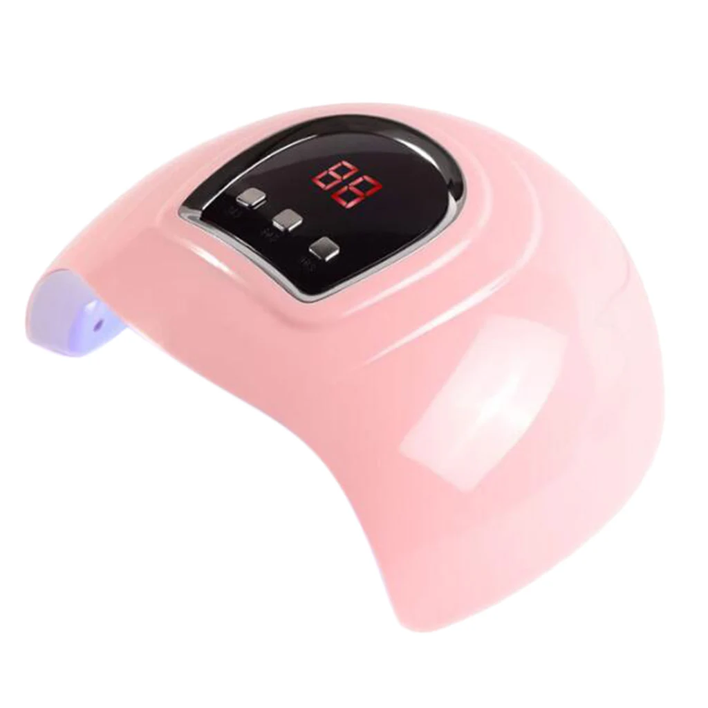 54W LED Nail Polish Dryer UV Lamp Charging Portable Curing Manicure Machine