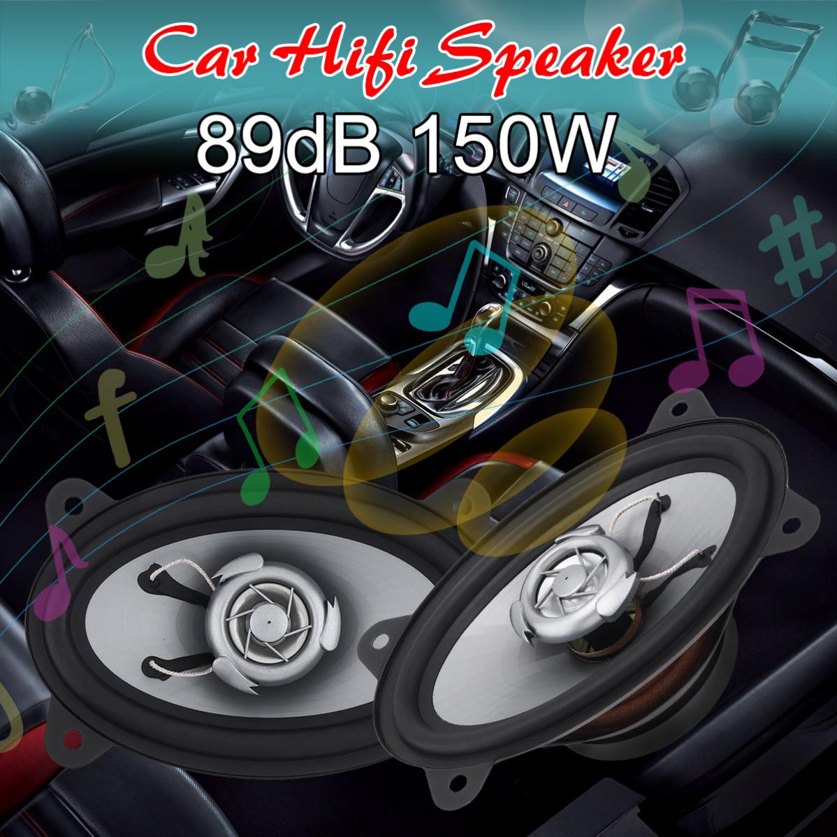 Динамики автомобильные, 4x6 дюймов, 150 Вт, Hi-Fi, коаксиальные, 2 шт. |  AliExpress