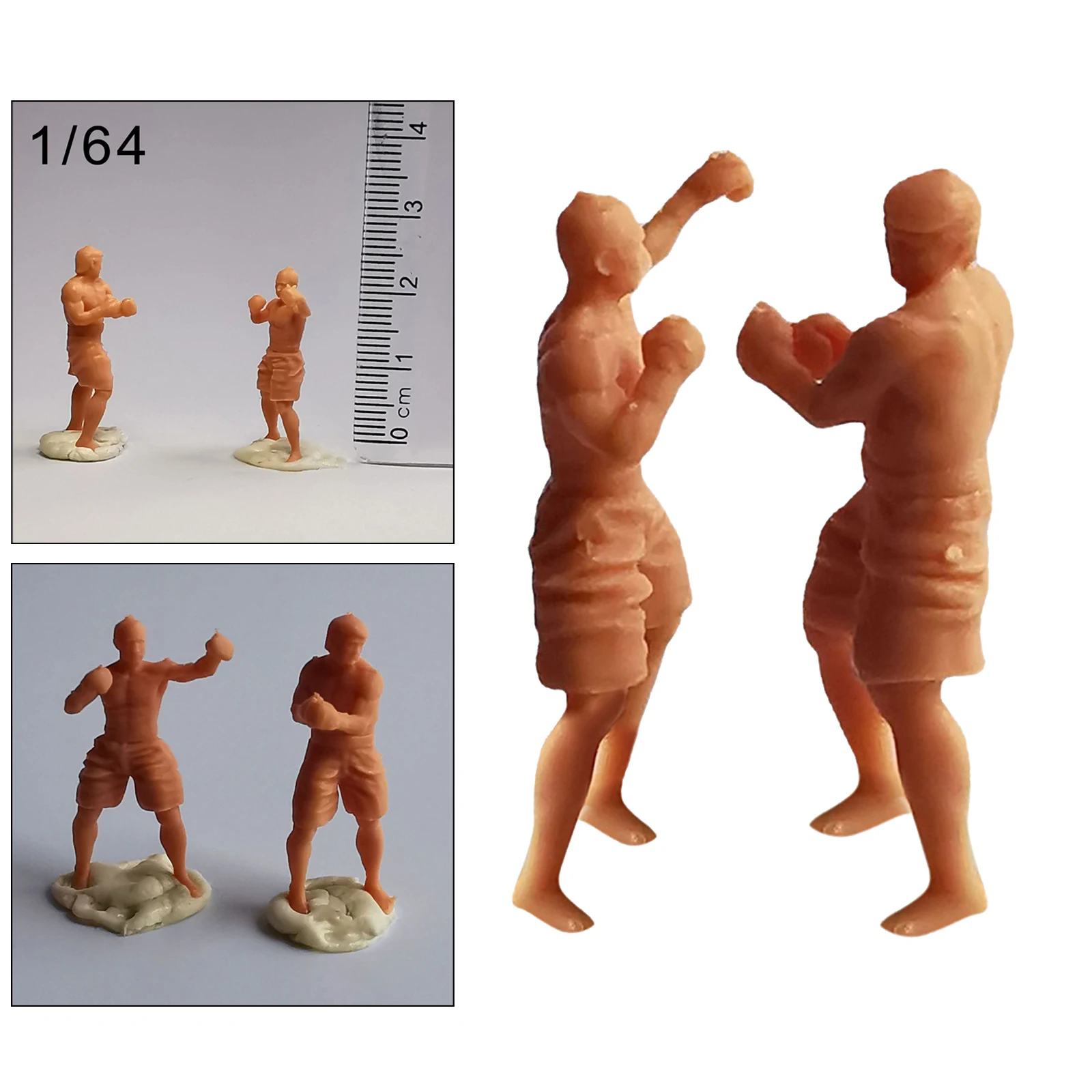 Resin 1:64 Scale Figure Diorama  Character Figurine Street Scene Model Figurine Character Figurine Figures Miniatures