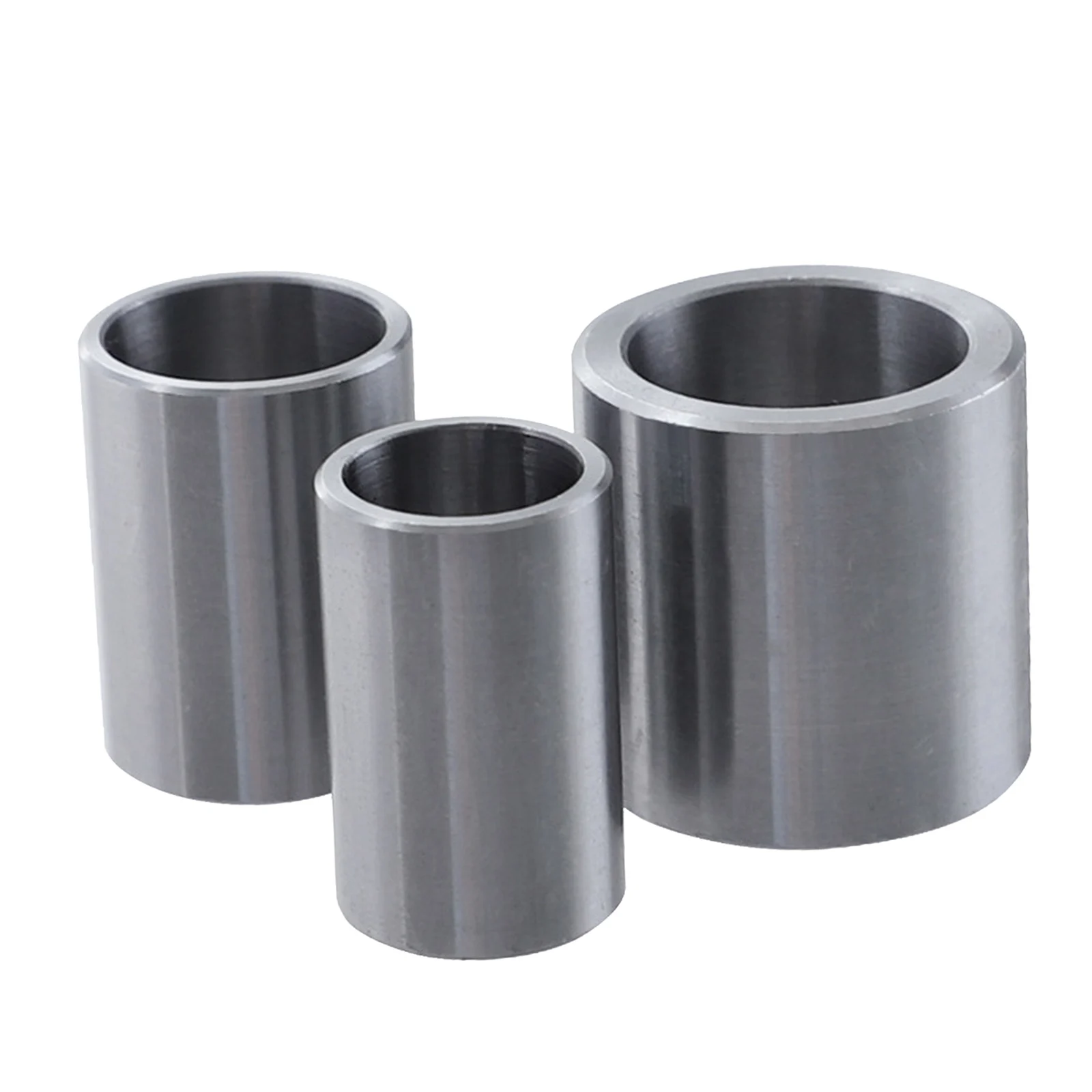 3 Sizes Reducing Bushing Adapters Reduced Diameter Hole for Bench Grinding Wheels Stainless Steel Rust-prevention Silver