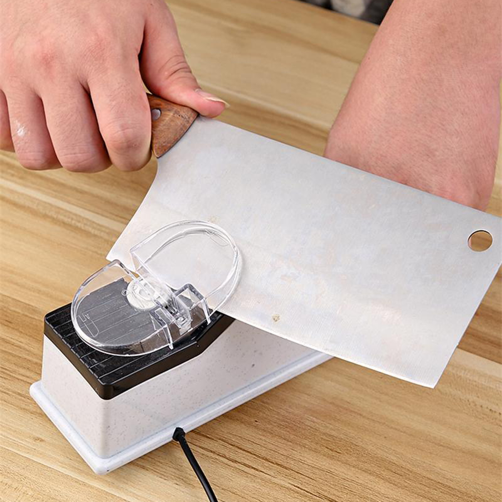 Electric Knife Sharpener Professional Kitchen Knives Sharpening System Tools