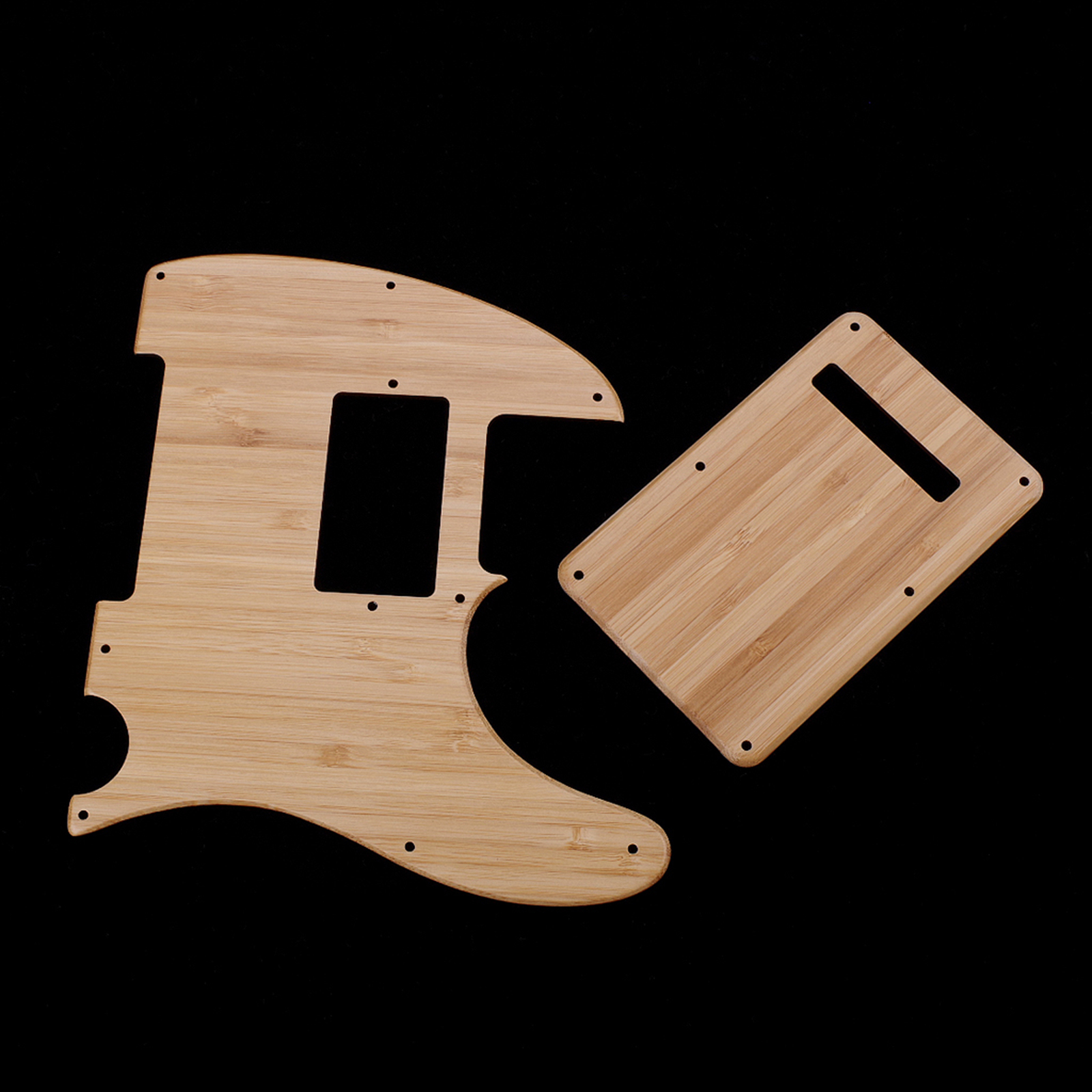10-Hole 1ply Electric Guitar Pickguard Scratch Plate Back Plate for TL Style Electric Guitar Instrument Parts Accessory Luthier