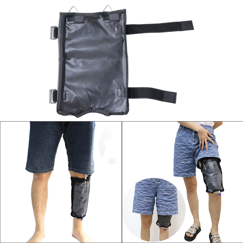 2000ml Urine Drainage Bag Leg Bag Holder Incontinence Kit Urinary Incontinence Patient Leg Storage Support Bag for Travel