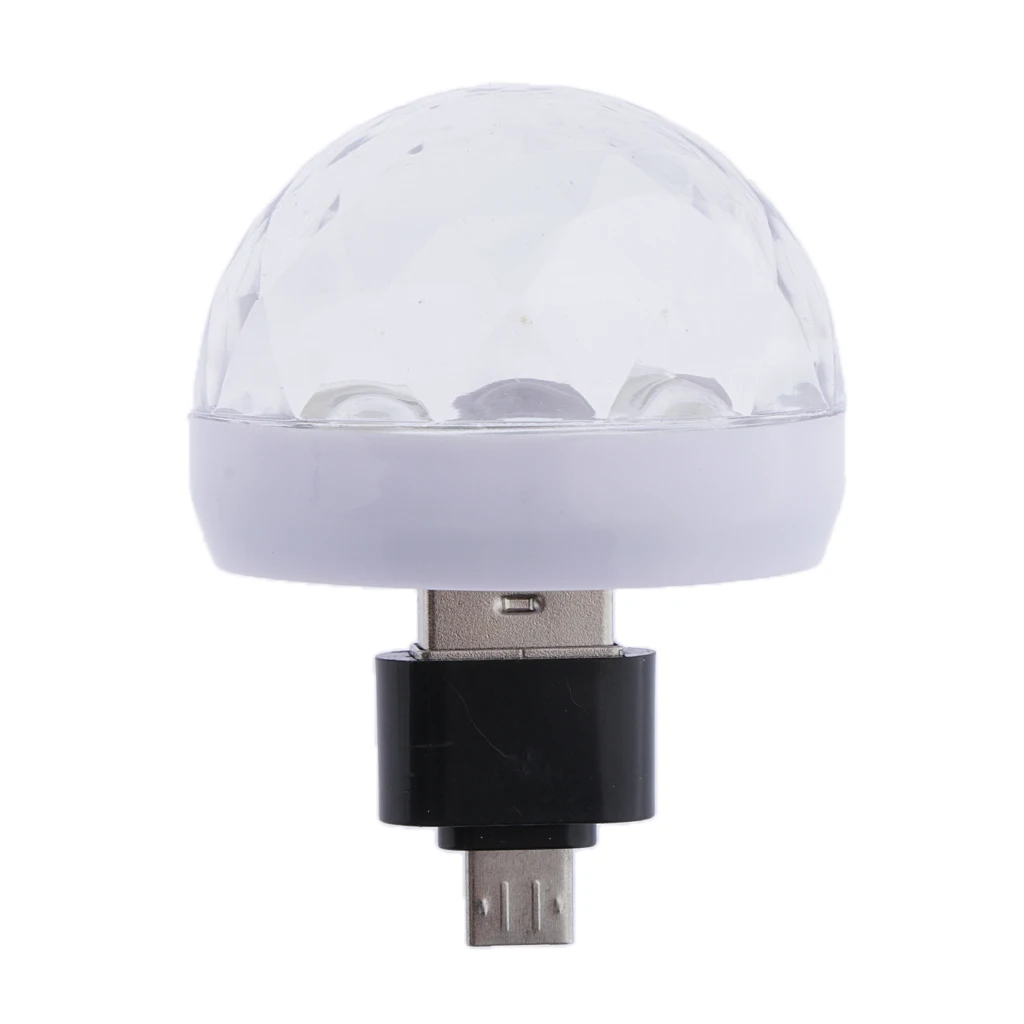 LED Small  Ball,Micro USB Mini RGB LED Bulb Club Pub Disco Party Music