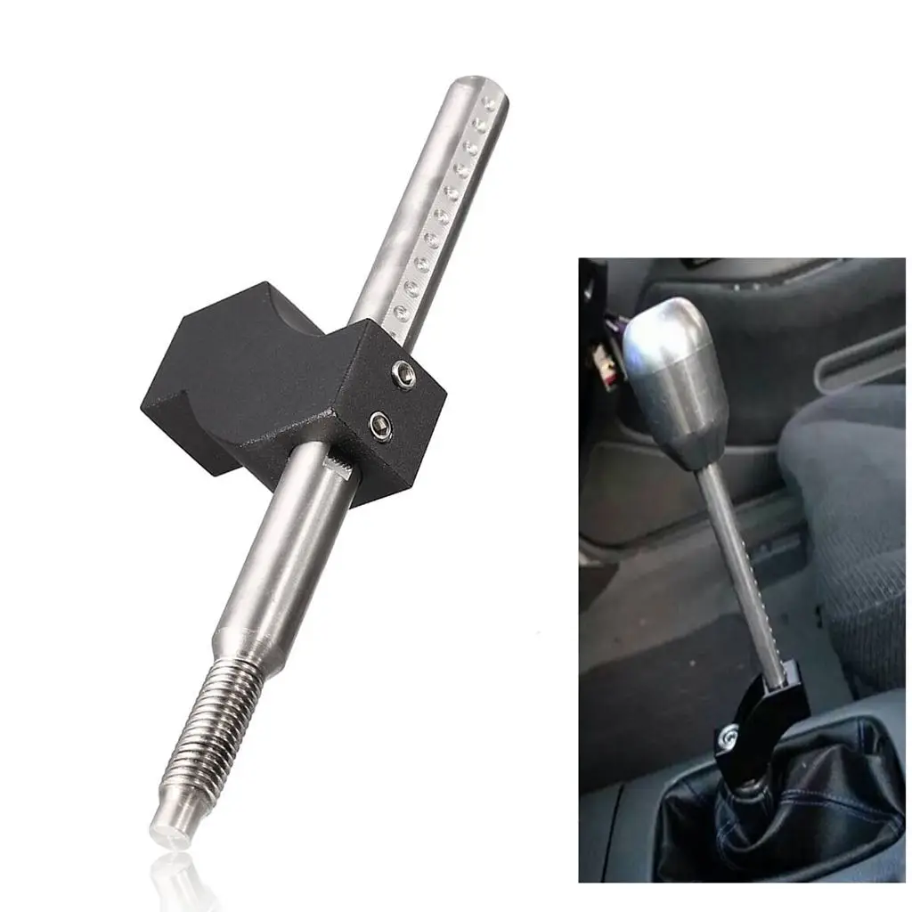 Car Gear Rod System Extension Rod Adjustable  Lever  for 