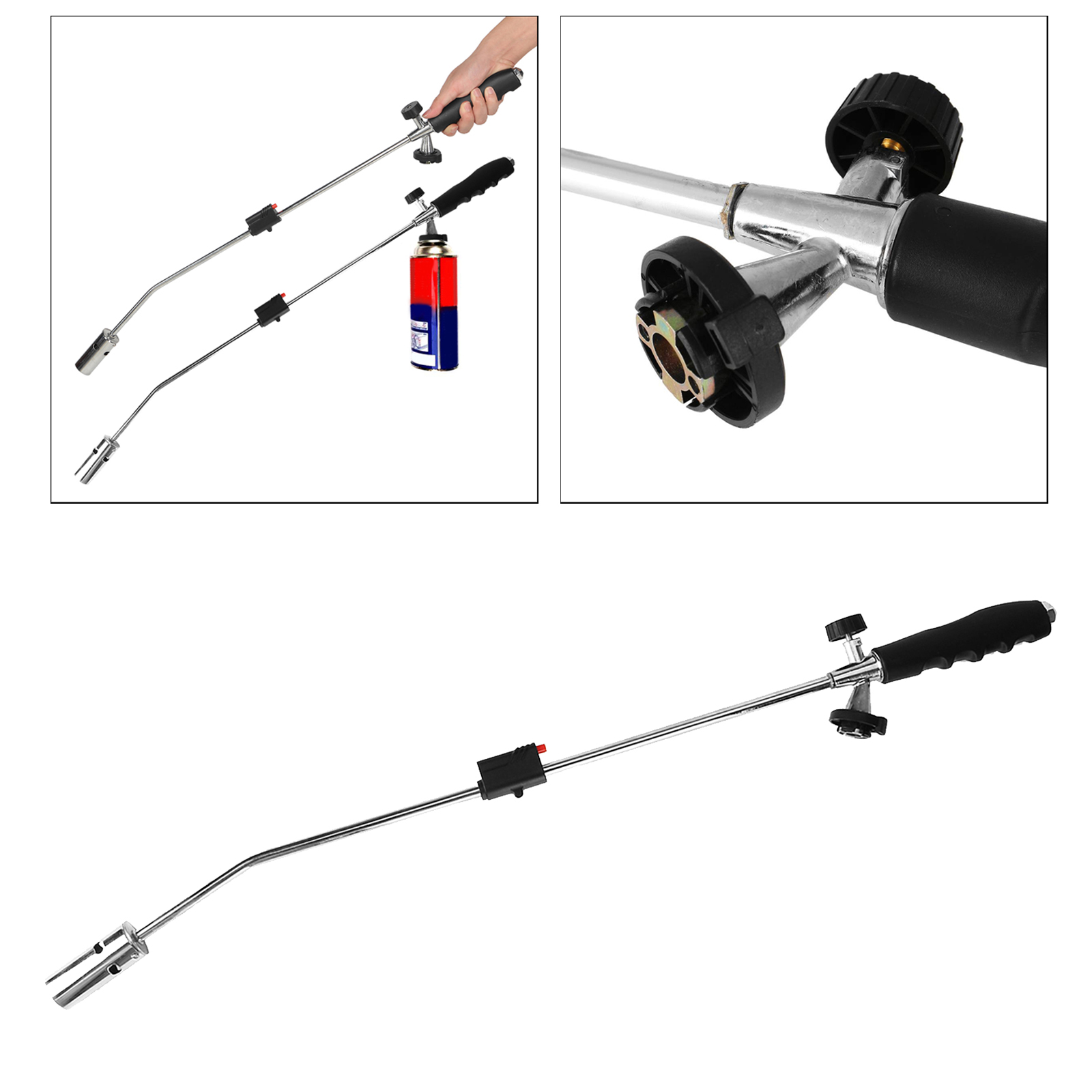 Outdoor Butane Weed Burner for Garden Outdoor Ice Snow Melter Roofing Roads