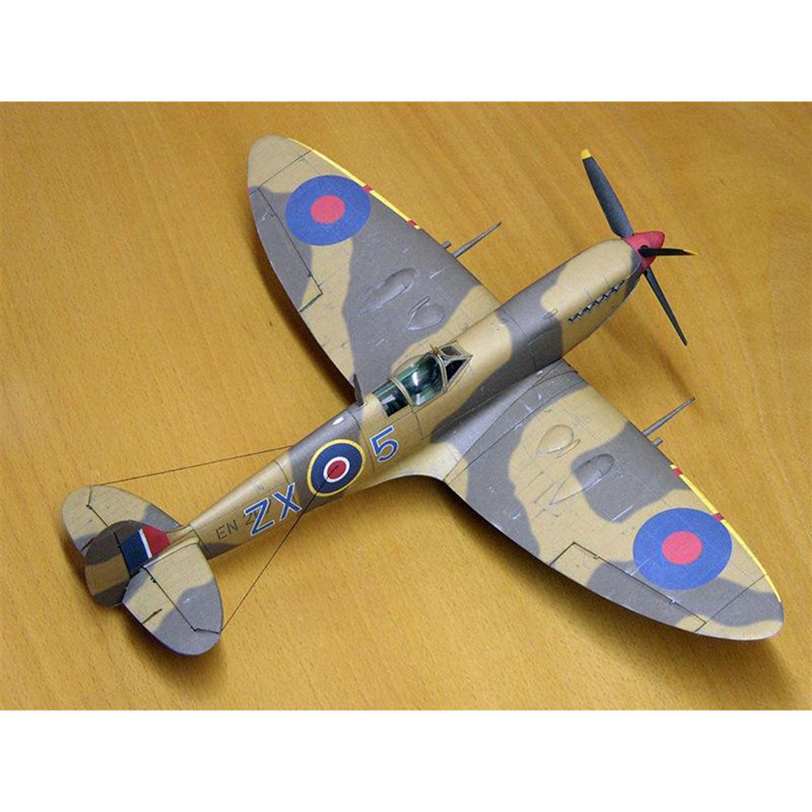 1: 33th Scale 3D Fighter Airplane Plane Paper Model DIY Decoration Ornament