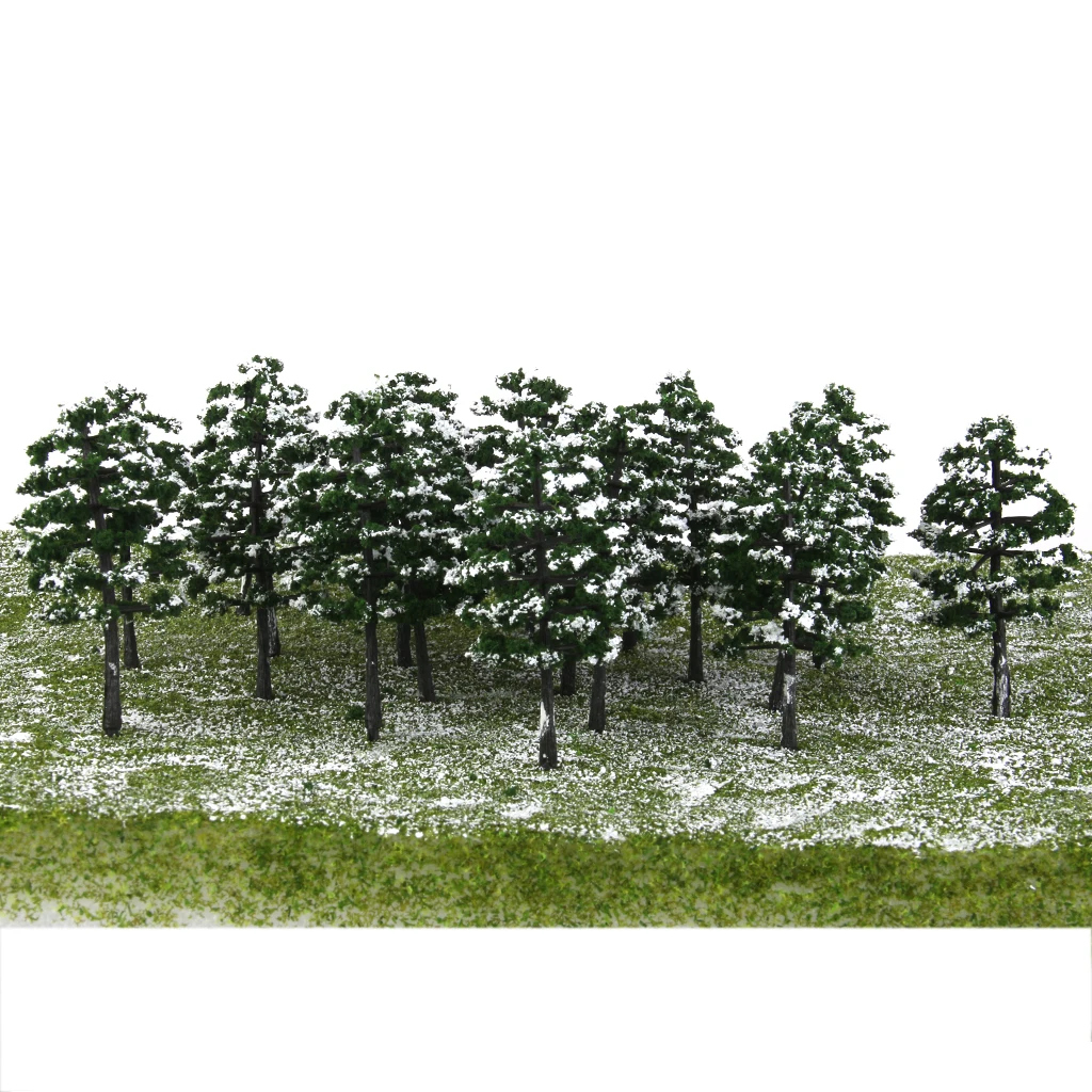 20 winter snow landscape landscape trees model railway street layout HO OO 1: