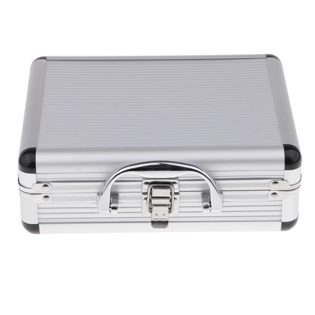 Professional Travel Tattoo Machine Storage Case Carrying Box Lock Organizer