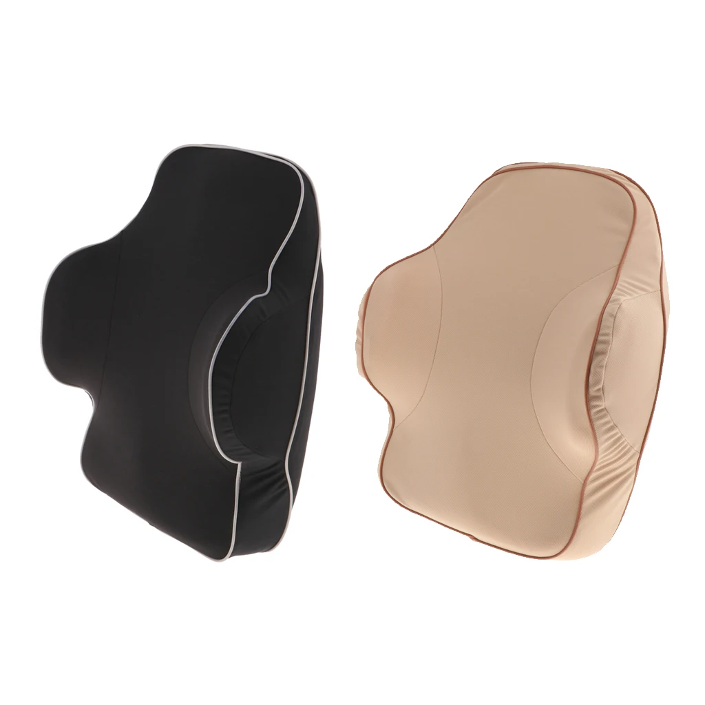 Comfort Seat Cushion Non-Slip Orthopedic Memory Foam Coccyx Pad Lumbar Support for Office Chair Car Seat