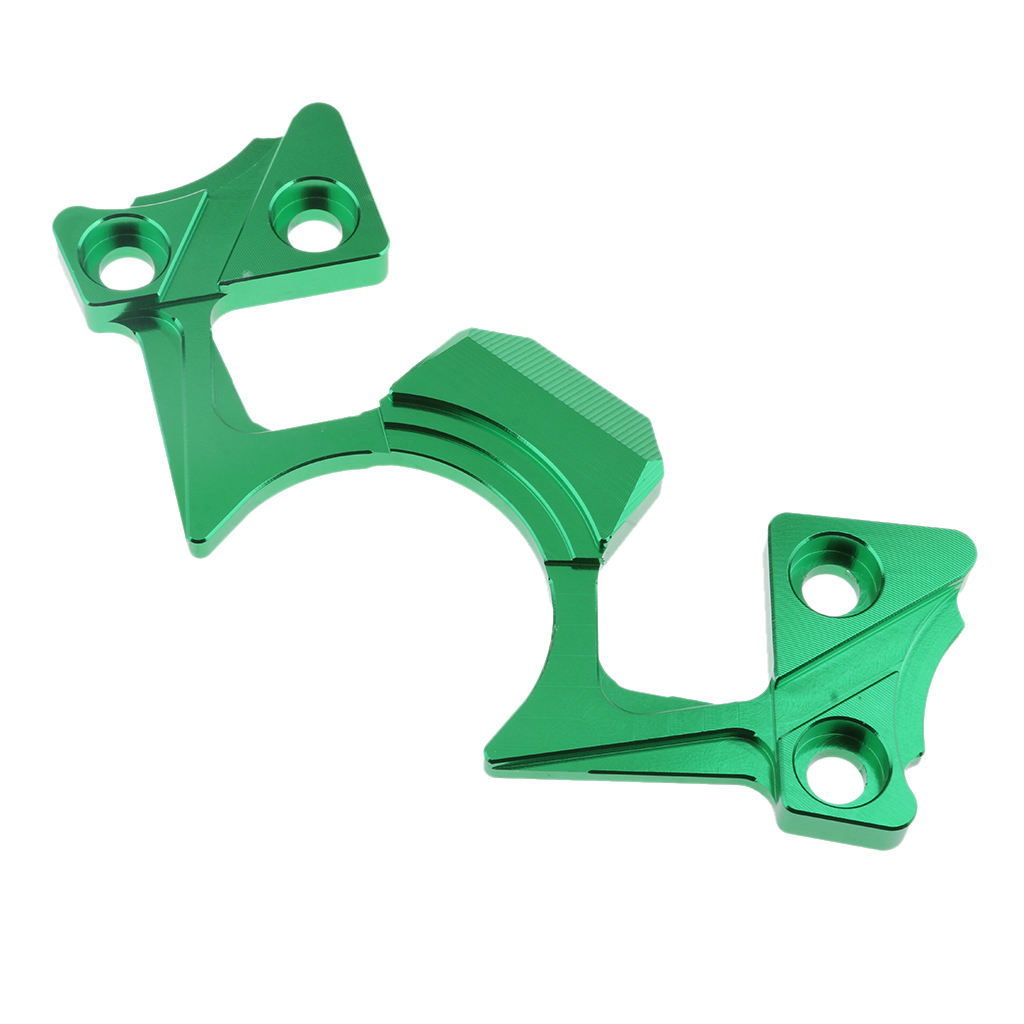 Front Upper Triple Tree Yoke Top Fork Clamp Green for Kawasaki Ninja 250 300