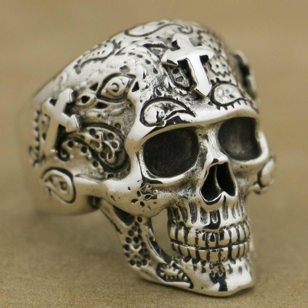 2022 New Vintage High Detail Gothic Skull Ring - Animals Aso