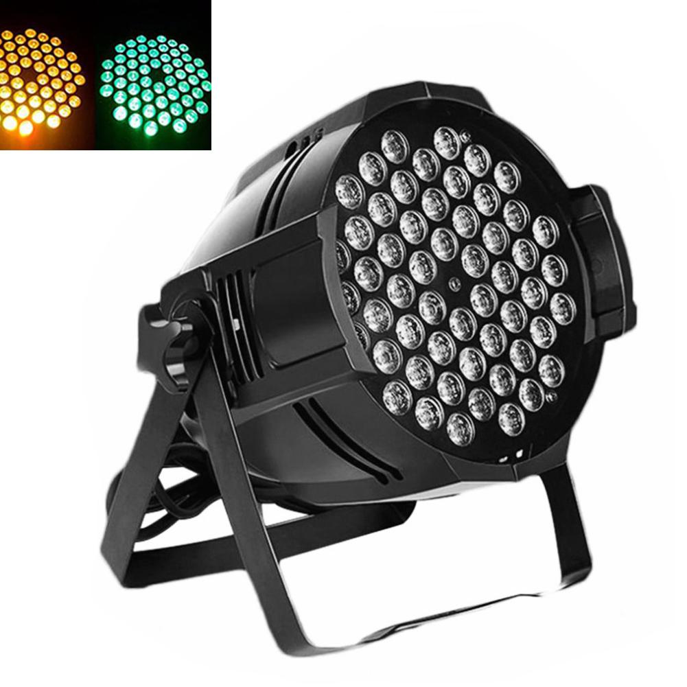 54LED Lâmpada de Disco, 180W, AC, 120-240V, DJ, KTV