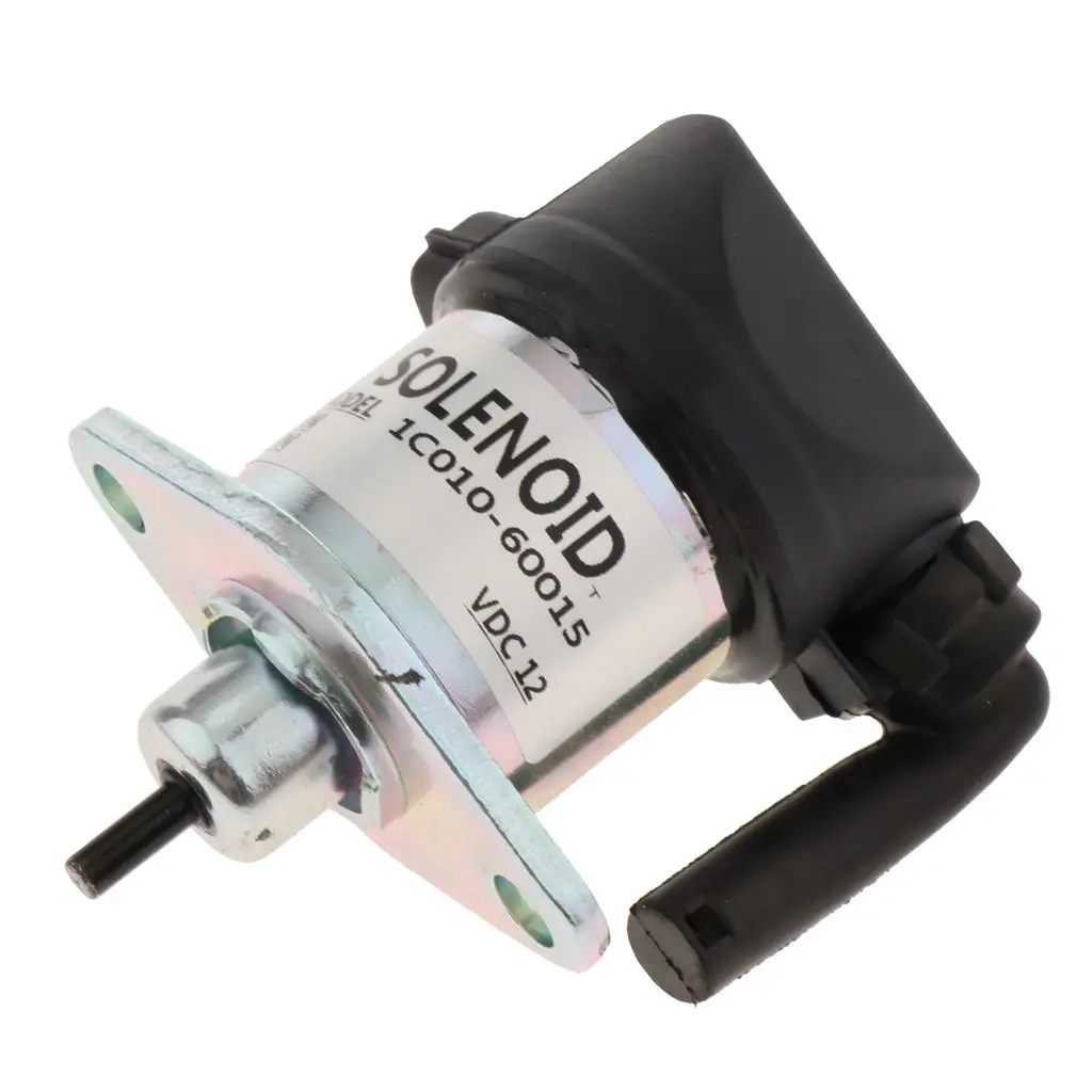 Fuel Shut Down Solenoid Valve 12V 1C010-60015 For Bobcat Woodward Synchro