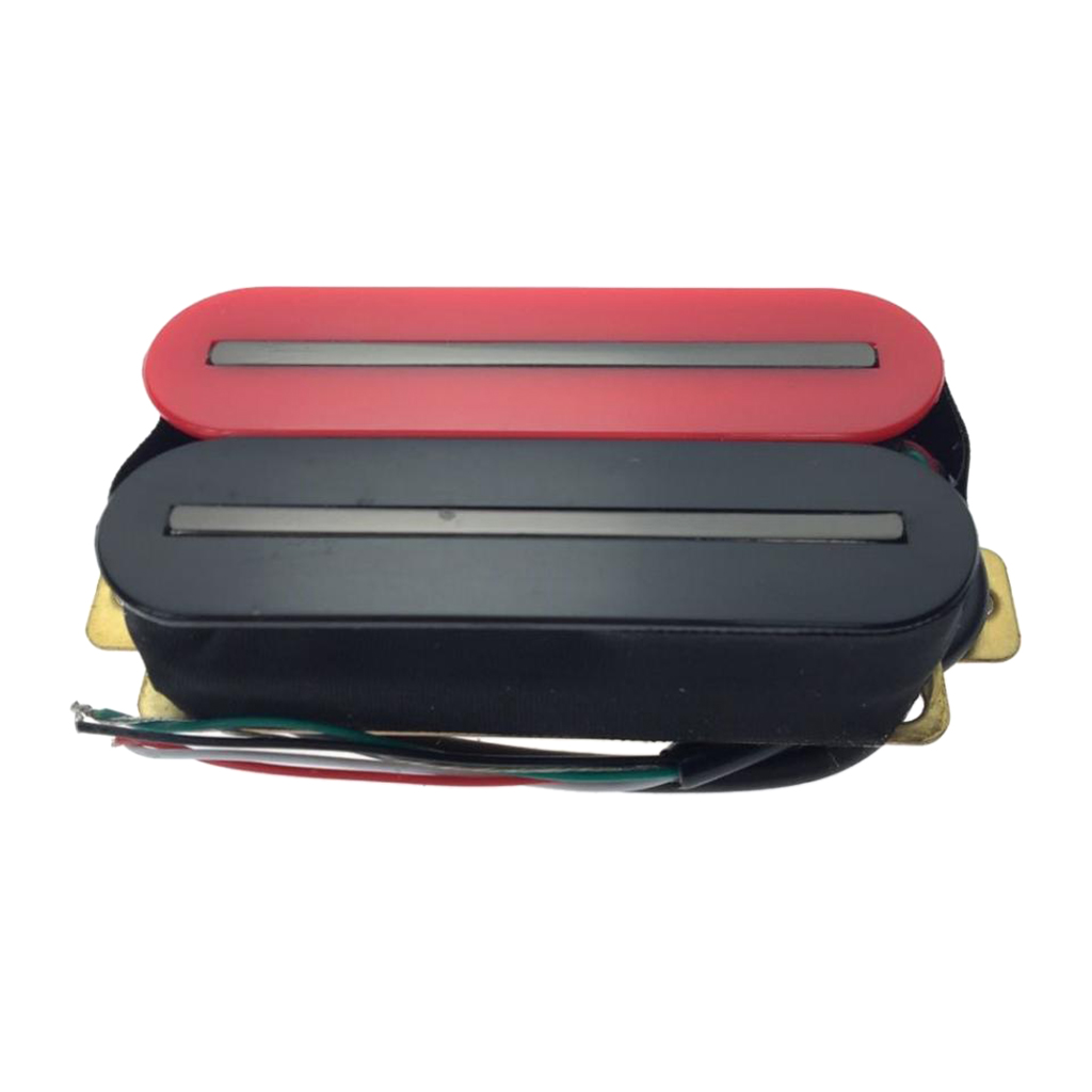 Dual Rail Humbucker Guitar Bridge Pickup H11-RDBK for Electric Guitar