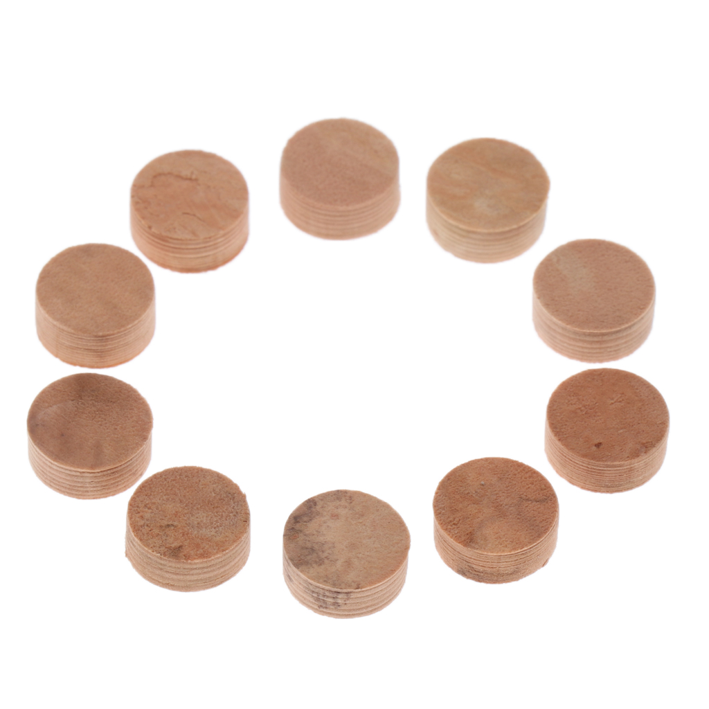 10pcs Water Key Waterkey Spit Value Cork Pad for Trumpet Trombone Repair Accessories  Diameter 10mm Thickness 4mm