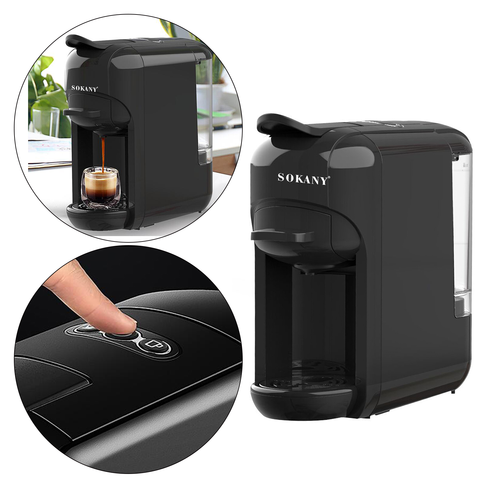 Portable 5-10 Cups Make Cafe Stainless Steel Drip Coffee Machine Household Personal Barista Use Portable 5-10 Cups Make Cafe Stainless Steel Drip Coffee Machine Household Personal Barista Use