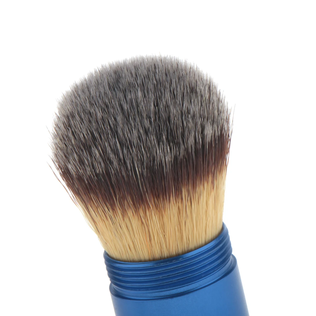 Portable Detachable Long Handle Shaving Brush For Men`s Hair Beard Romove