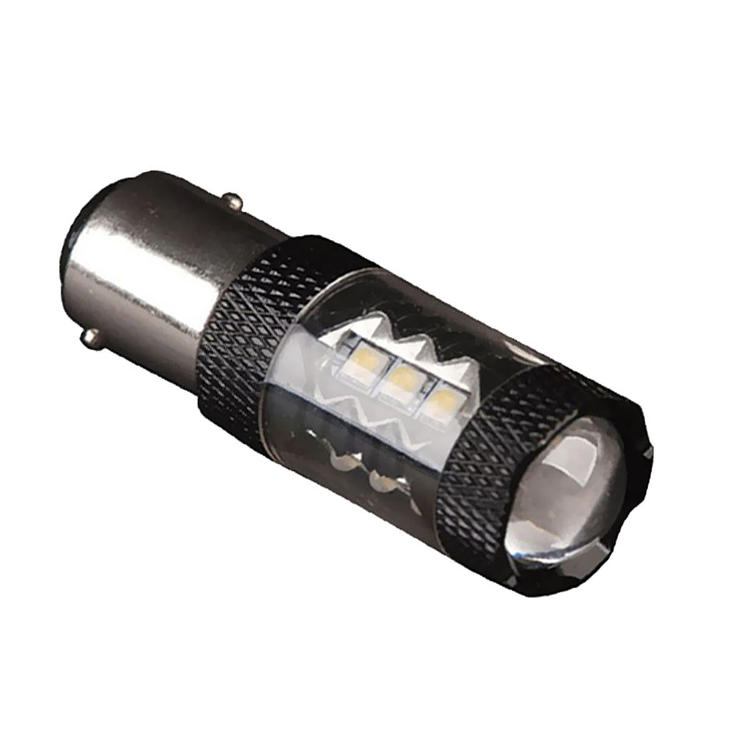 High Power 80W 1156 2828 LED Backup Reverse Light Bulb 7000K Cool White