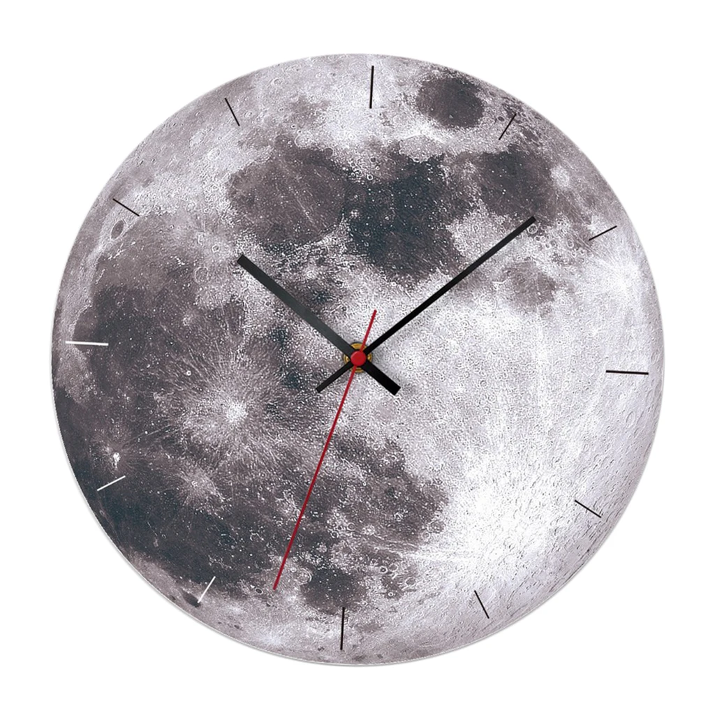 Часы с луной