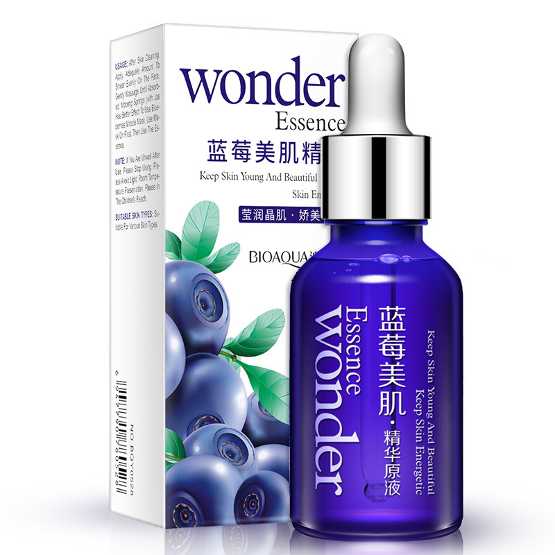 Best of BIOAQUA Blueberry Wonder Essence Serum Face Lifting Anti Aging Wrinkle Serum Of Youth Organic Cosmetic Charm Liquid Skin Care Reviews & Tips