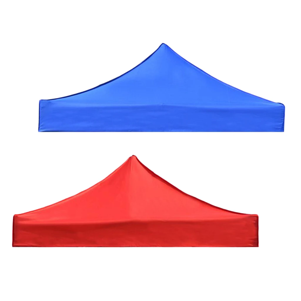 Replacement Oxford Camping Tent Top Cover Canopy Awning Top Cover Outdoors Rain Waterproof UV Protection 4 Corners Tarp