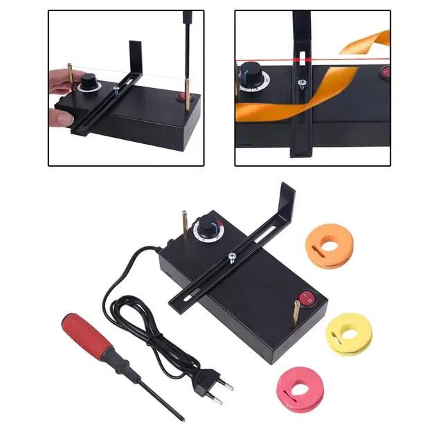 Hot Ribbon Cutter Machine DIY Rope Band Craft Home Use Thermal
