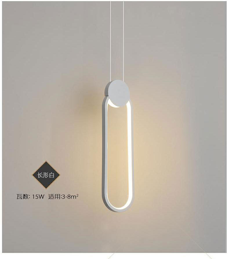 Luzes de LED moderno pendente para o