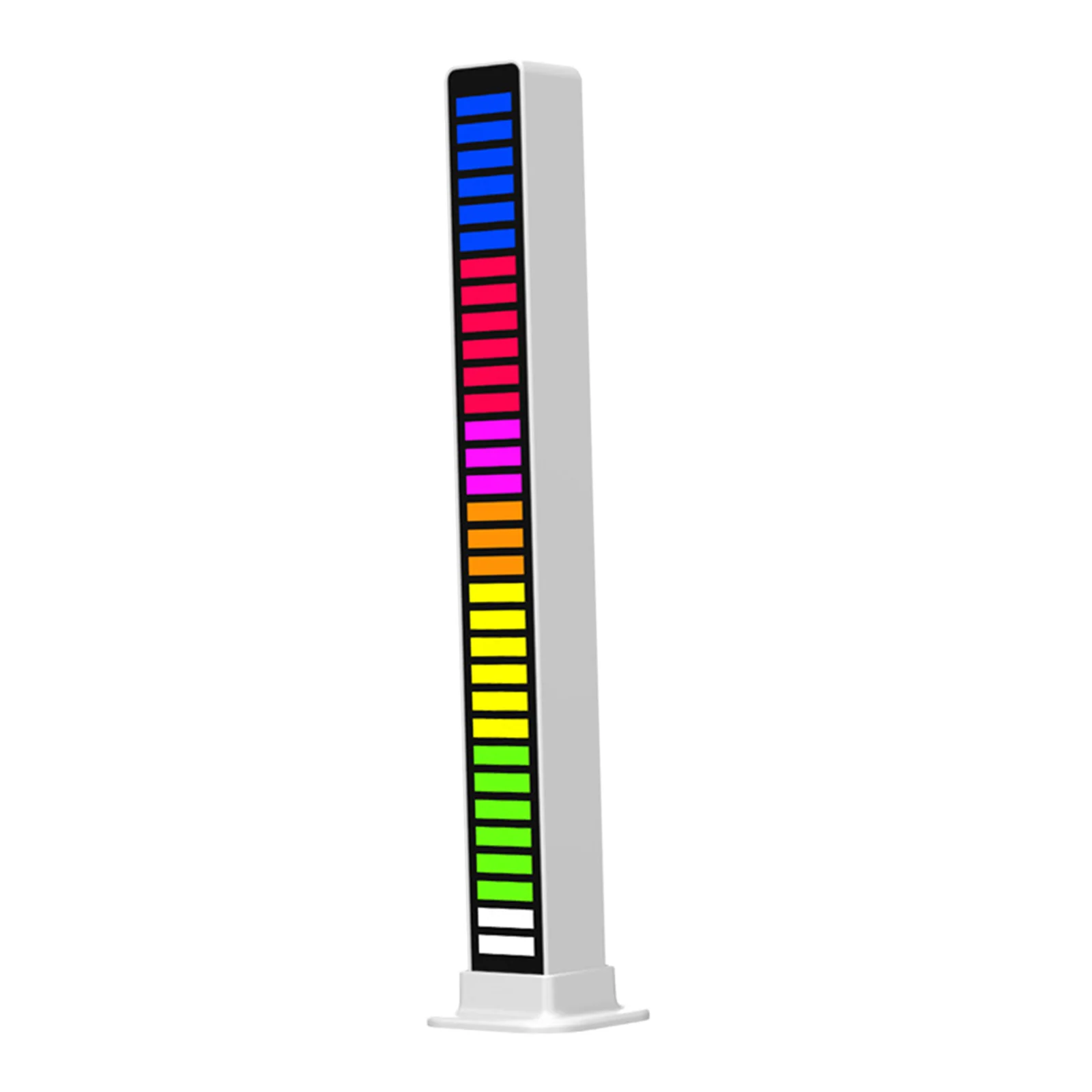 RGB Music Sound Control DJ LED Level Light Bar Novelty Rhythm Lamp PC Desktop Backlight Car Vehicle Atmosphere Light
