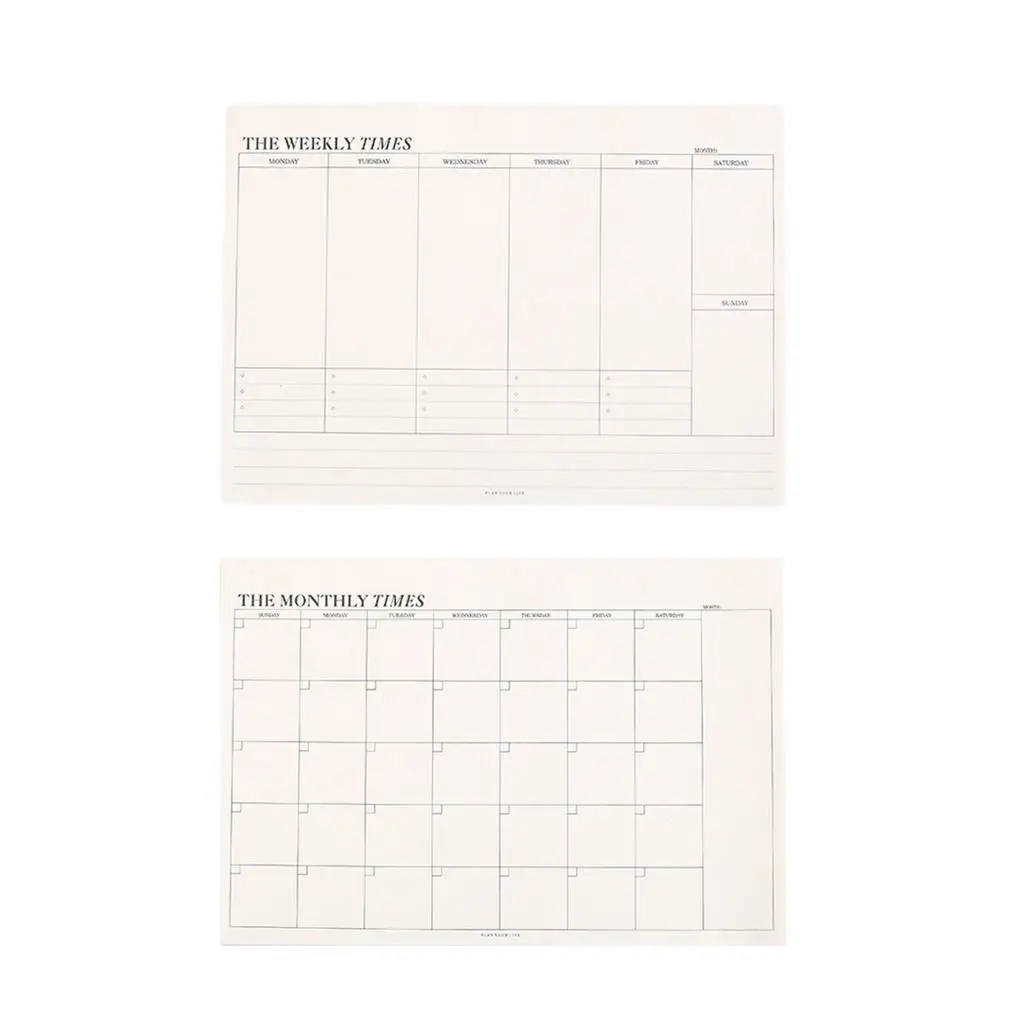 Paper Monthly Calendar Pad Tear-Off Pad Collections Personal Sheets Organizer Monthly Tasks for Ideas Tasks Business Teacher