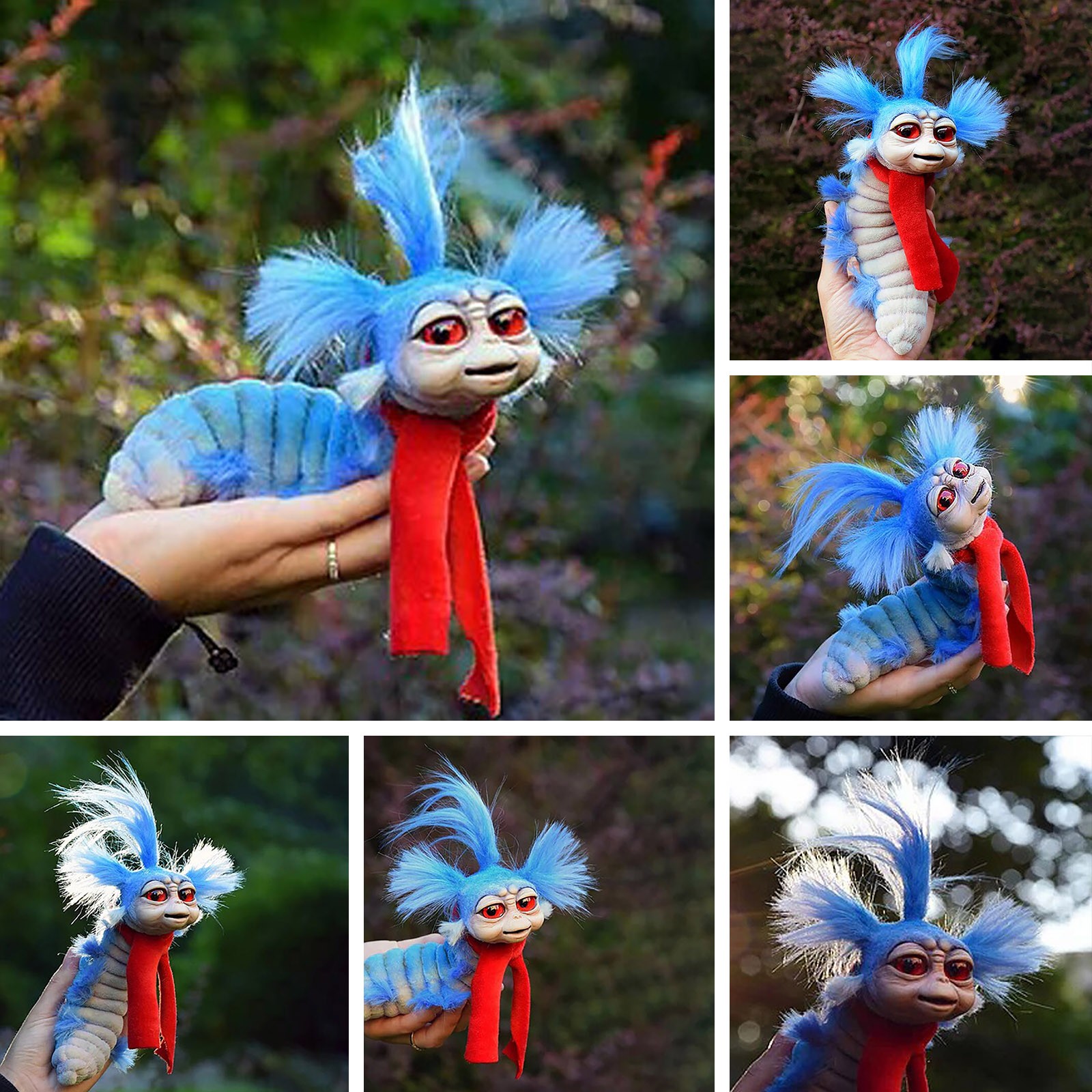 labyrinth worm stuffed animal