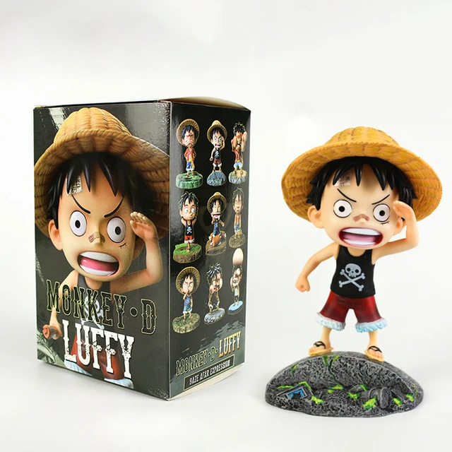 Monkey D Luffy Anime Action Figure, Infância Engraçada, Versão Q, Estatueta  Luff Jovem, Modelo Colecionável em PVC, Toy Gift, 13cm, 1 Pc - AliExpress