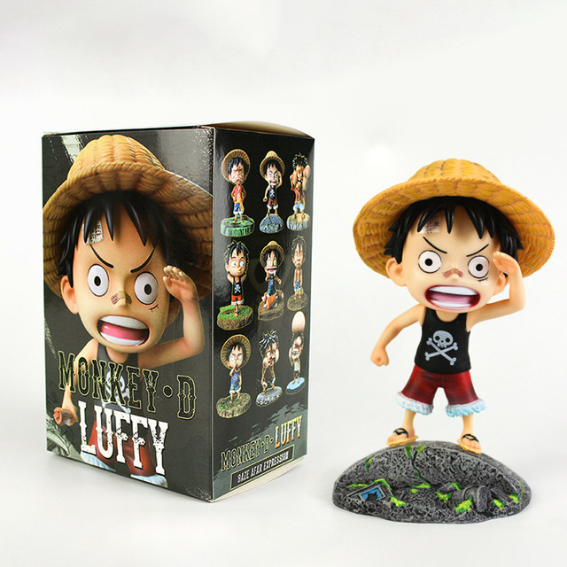 Monkey D. Luffy Funny, Action Figure Colecionável, One Piece