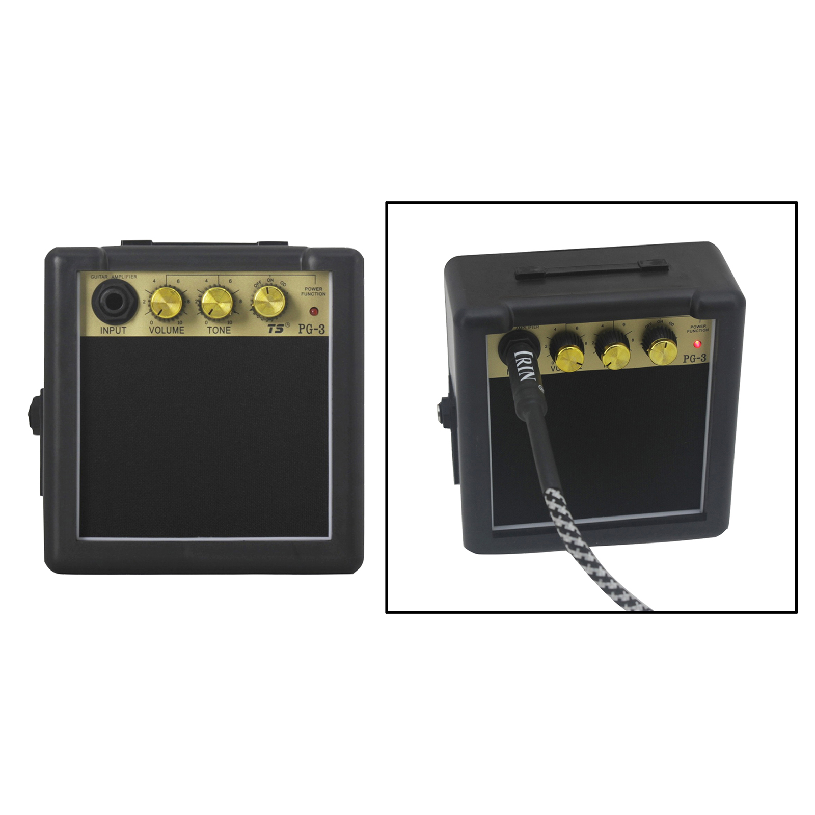 Mini 3Watt 9V Battery Powered Amp Amplifier Speaker for Acoustic/Electric Guitar