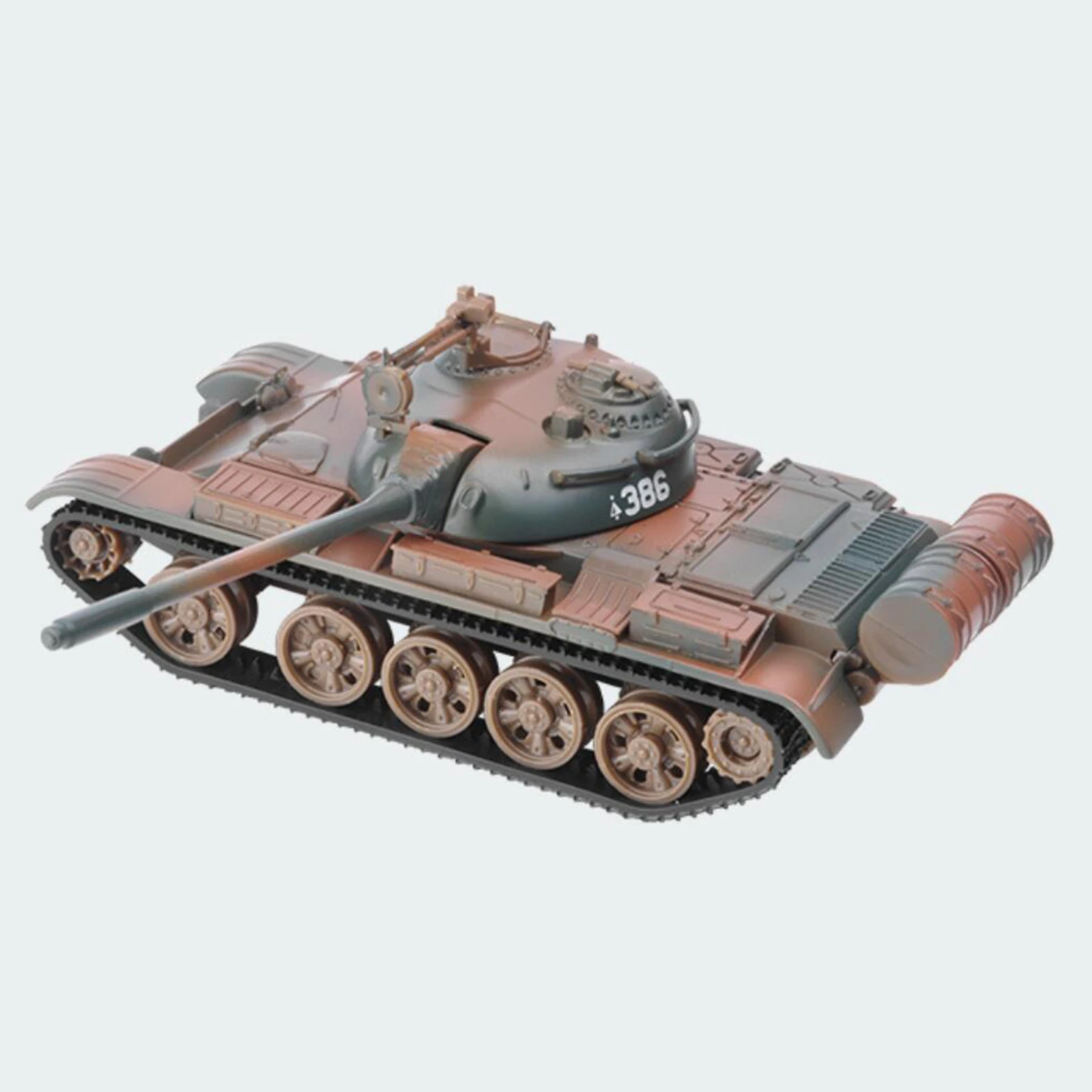 Detailed Alloy 1:43 T-55 Tank Model Building Kit Simulation 3D Puzzles DIY Toys for Adults Kids