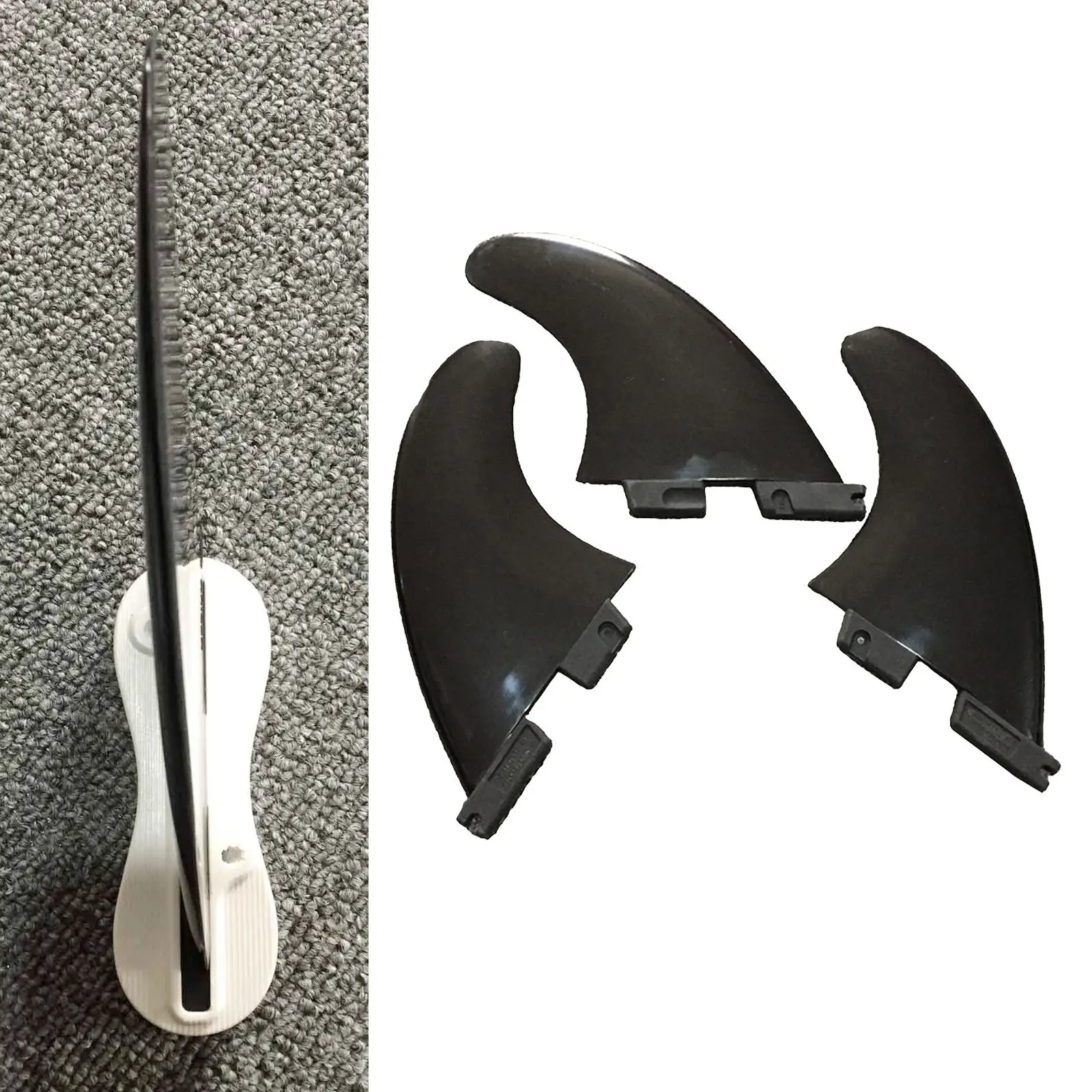 3-part Surfboard Center Single Fin Thruster Reinforced Surf Set