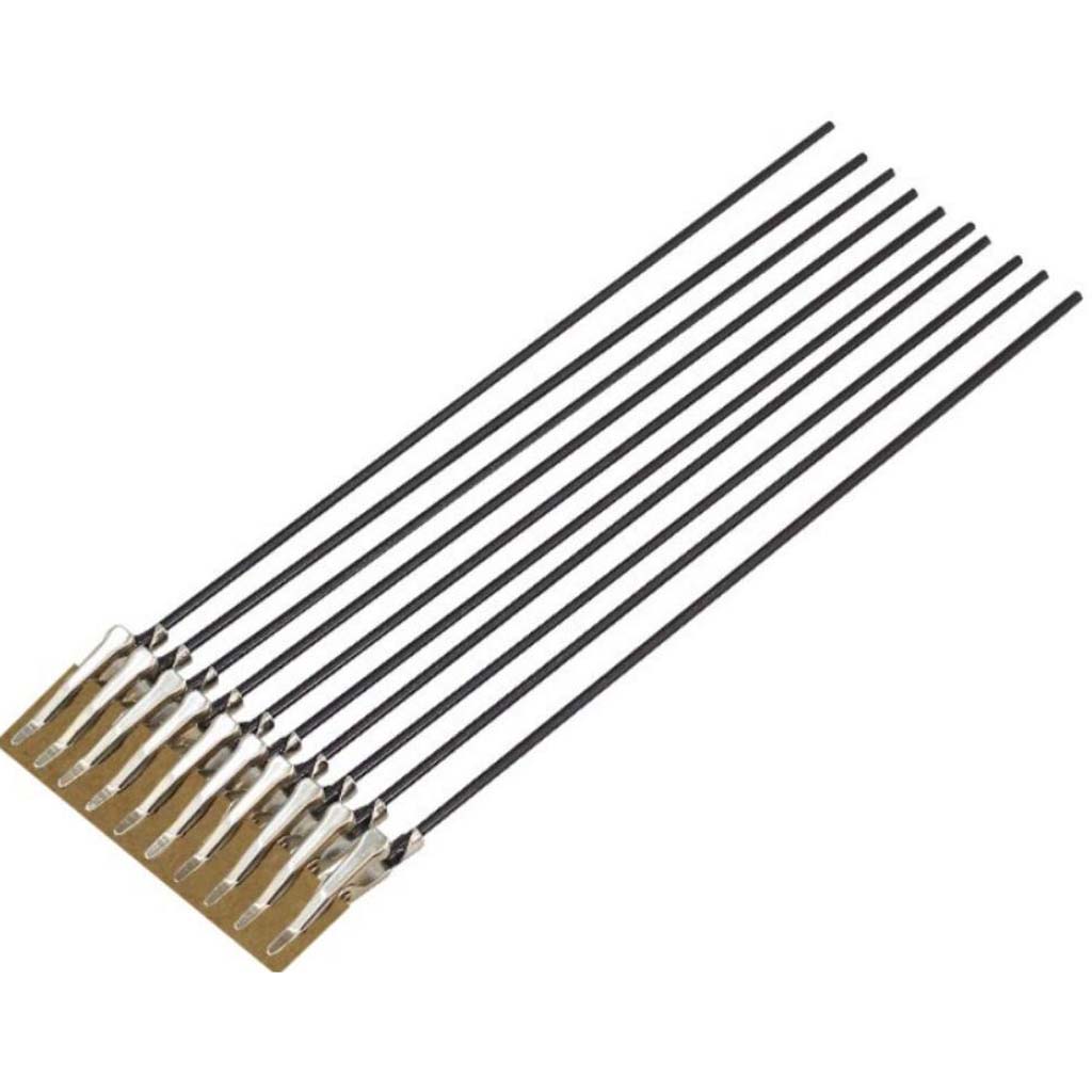 Metal Wire Alligator Clamp with Base Wooden Long-Tailed Alligator Clip Clasp for