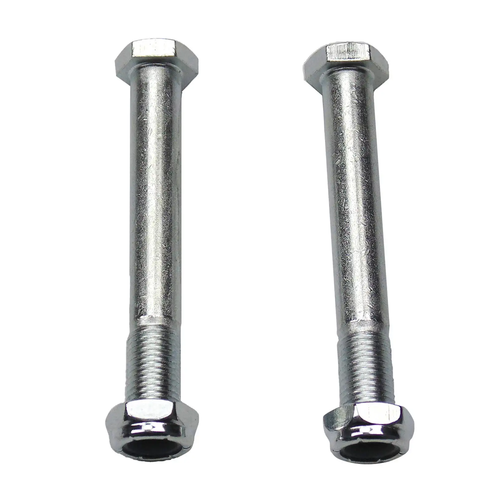 2pcs 62.5mm High Quality Steel Skateboard Trucks Kingpin Parts + 2pcs Nuts