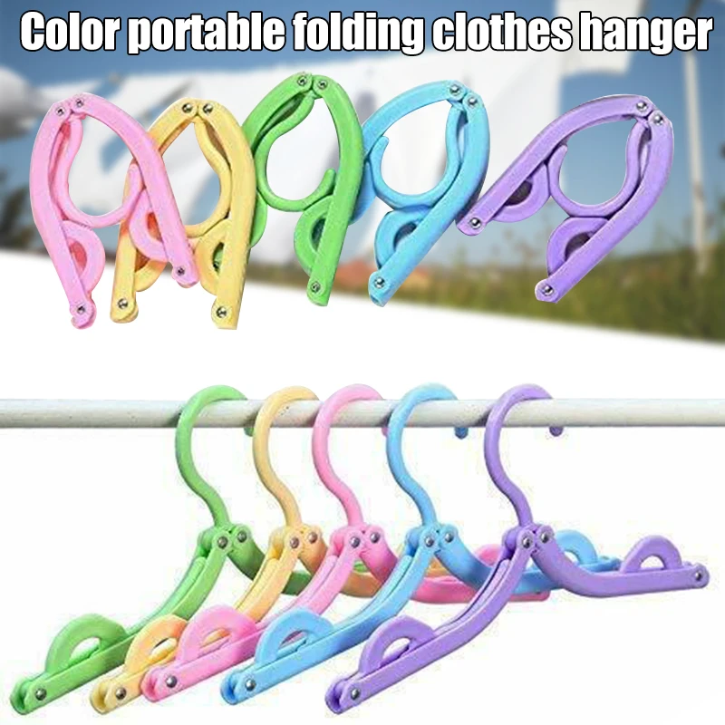 Travel Clothes Hangers Portable Multi-Purpose Foldable Hangers Home Travel 