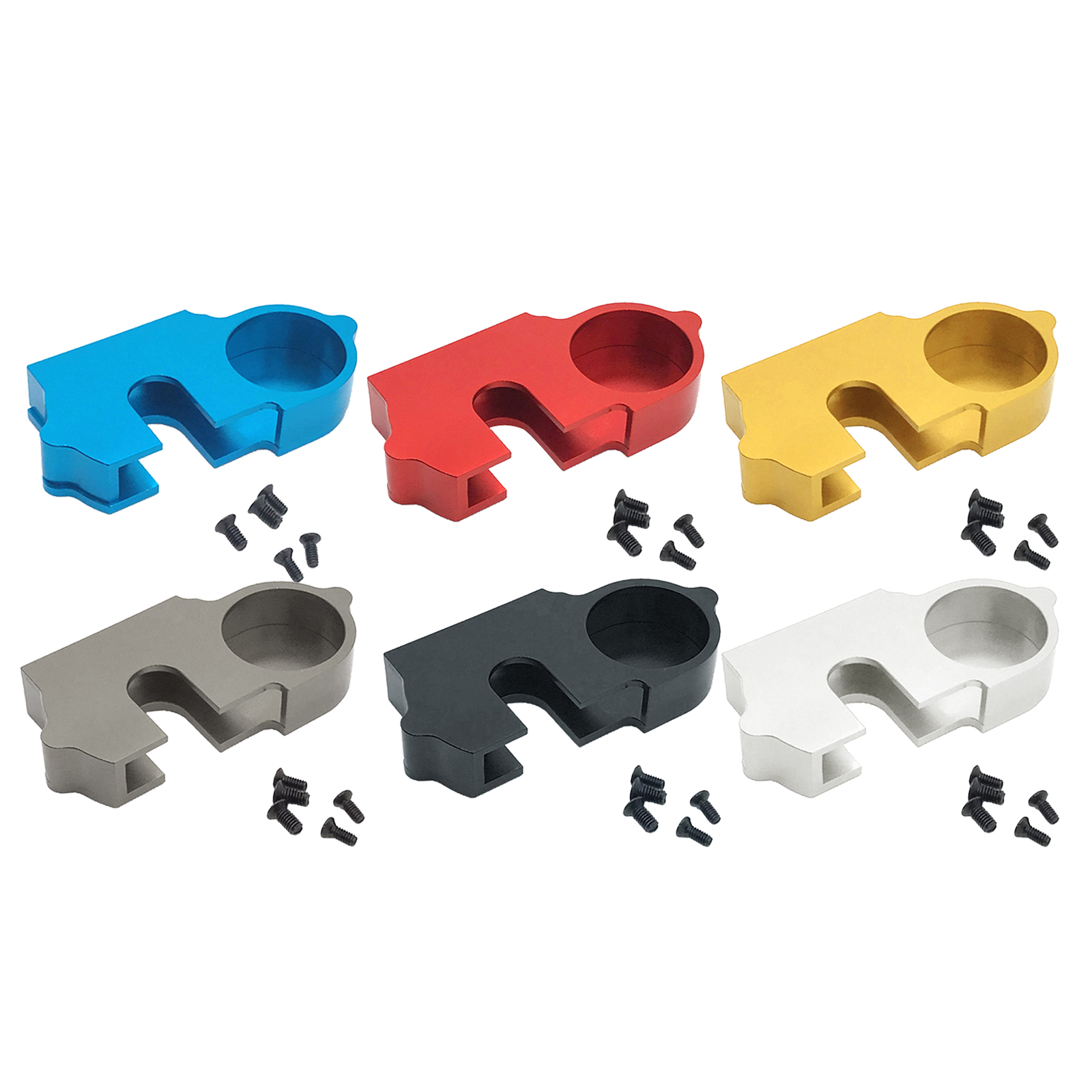 Solid Metal Reduction Gear Upper & Lower Covers for WLtoys 1/14 1/12 RC Cars
