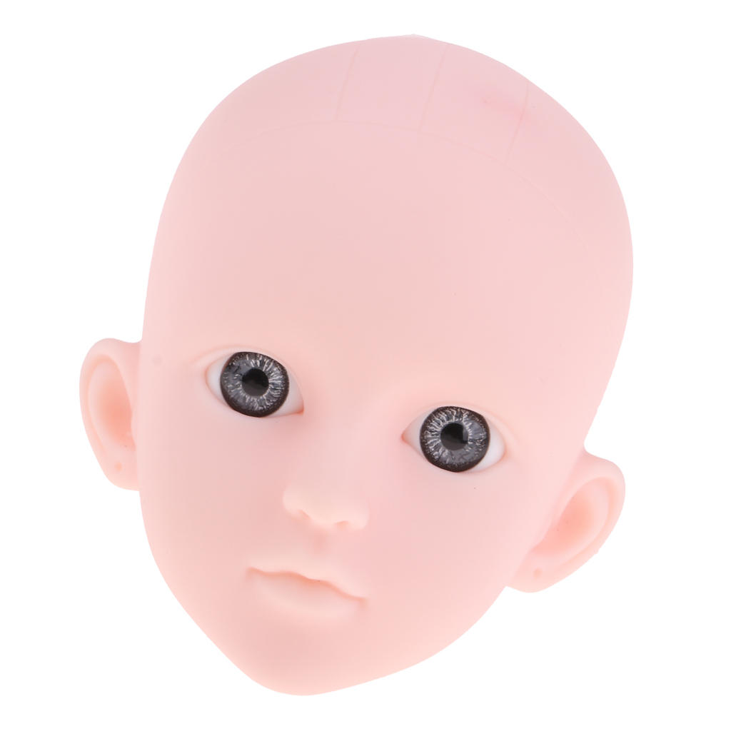 1/4 Gray Eyes Headsculpt Model for BJD Dolls Custom Accessories LUTS KID DOC