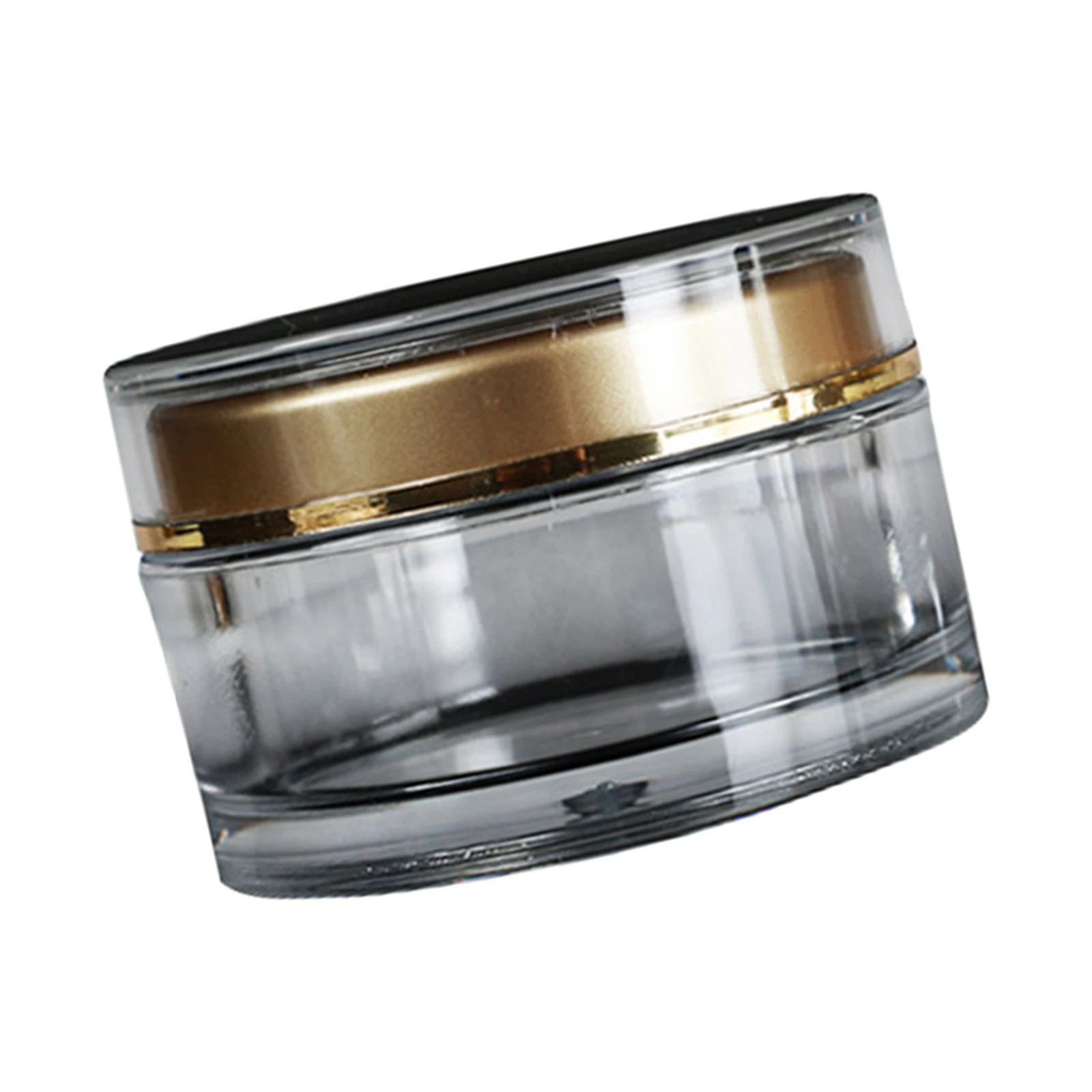 Cosmetic Jars Acrylic Clear Small Empty Tiny Round Flat Top Sample Pot for Makeup Nails Ointment Powdered Jewelry